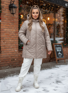 Куртка зимняя 8862 платина