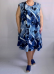 Сарафан "Синие цветы" (Smart-Woman, Россия) — размеры 3XL
