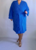 Халат махровый голубой (Smart-Woman, Россия) — размеры 64-66, 68-70, 72-74, 76-78, 80-84