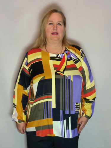 Блуза 211-21217-74/0645 (Россия, Санкт-Петербург) — размеры 64, 66, 70, 72